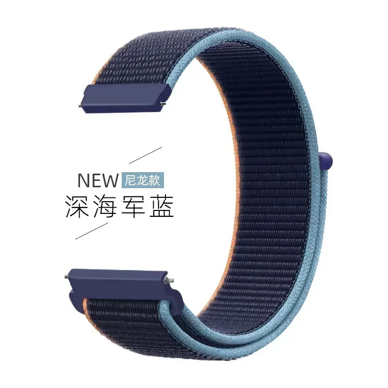 Nylon Loop Strap for Huawei Watch GT 5 Pro 46mm Smartwatch Replacment Bracelet Sport Watchband Correa for Huawei GT5 Watch Band