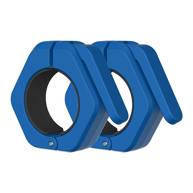 Quick Release Barbell Clamps Spin lock Barbell Collars Weight Bar Clips for Weightlifting and Strength Training