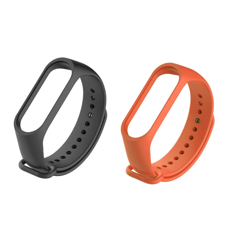 Watchbands For Xiaomi Mi Band 7 6 5 4 3 starp Wristband Silicone Bracelet Wrist Straps combination Smartwatch Accessories