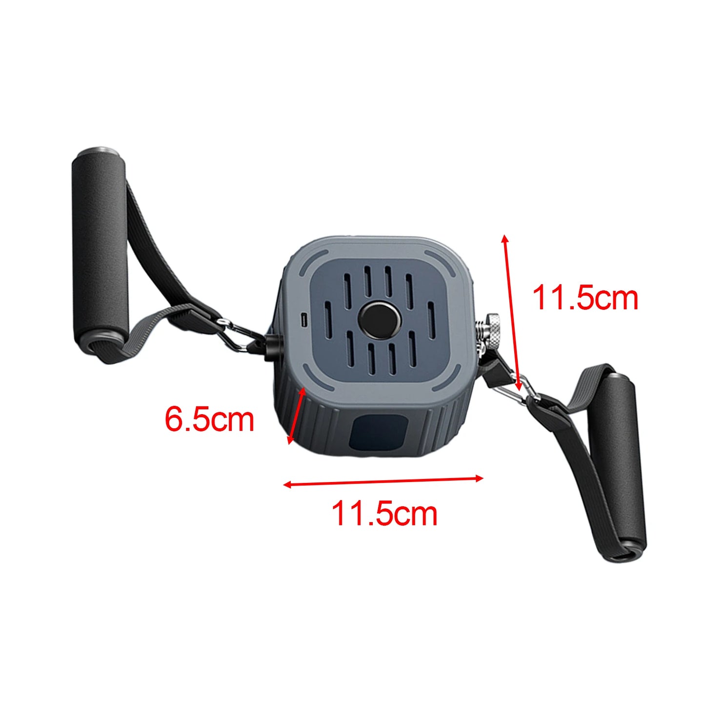 Multifunctional Fitness Equipment Resistance Machine Comfortable Grip Cable Machine Portable Strength Training for Home Gym