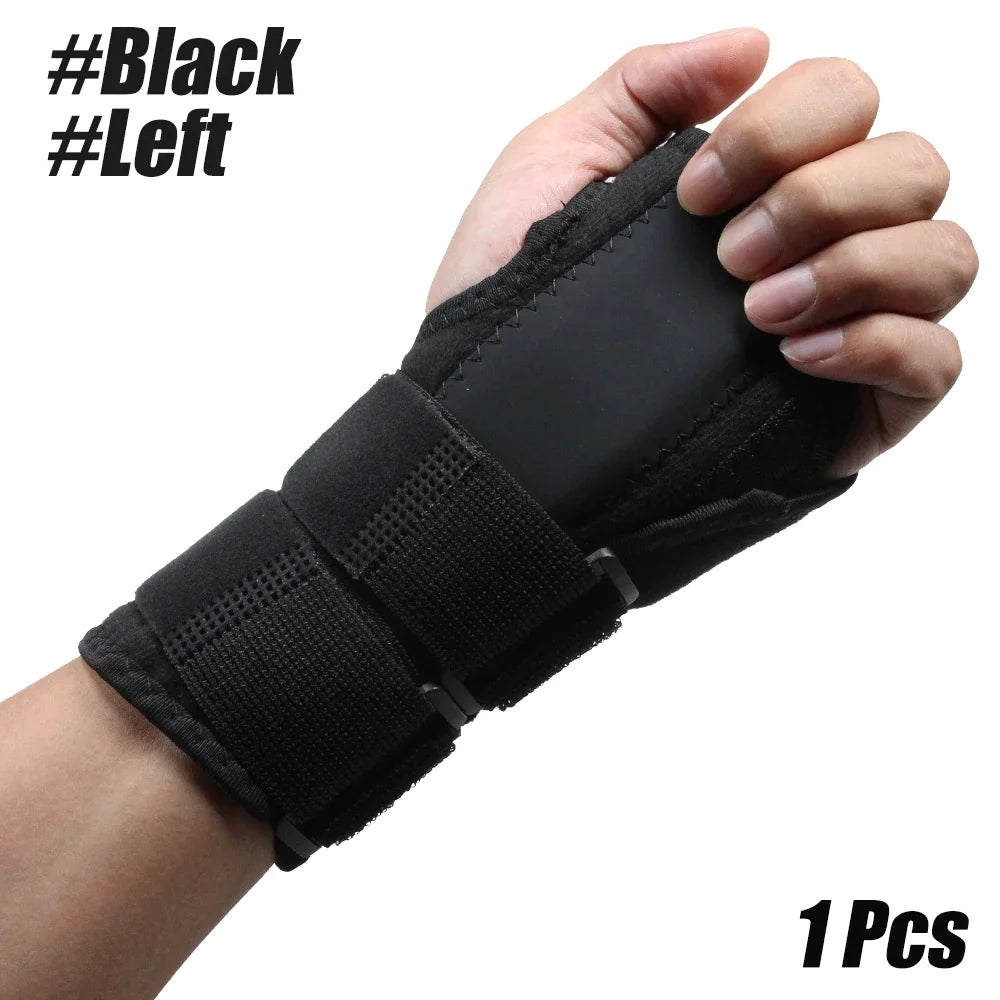 1Pc Professional Wrist Support Splint Arthritis Band Belt Carpal Tunnel Wrist Brace Sprain Prevention Wrist Protector for Fitnes