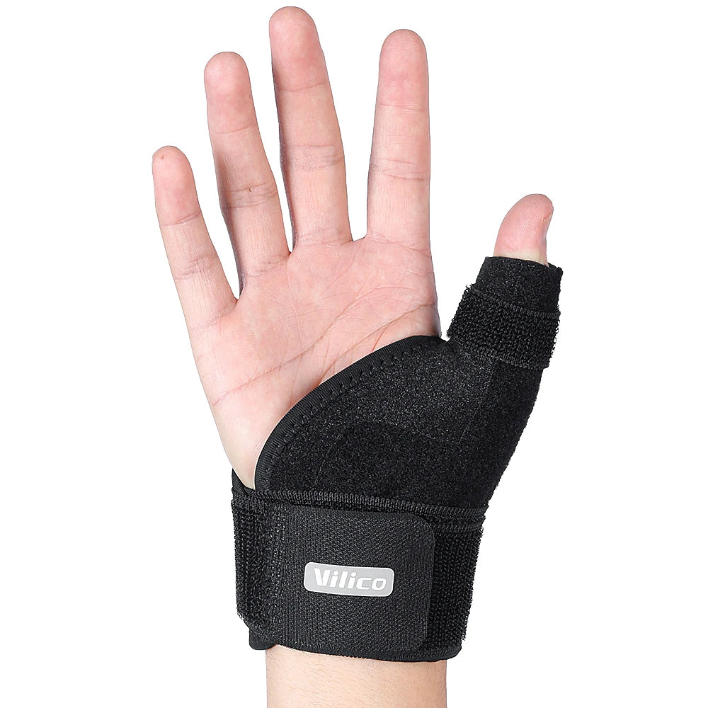 1PC Flexible Splint Wrist Thumb Support Brace for Tendonitis Arthritis Breathable Thumb Protector Guard Fits Right and Left Hand