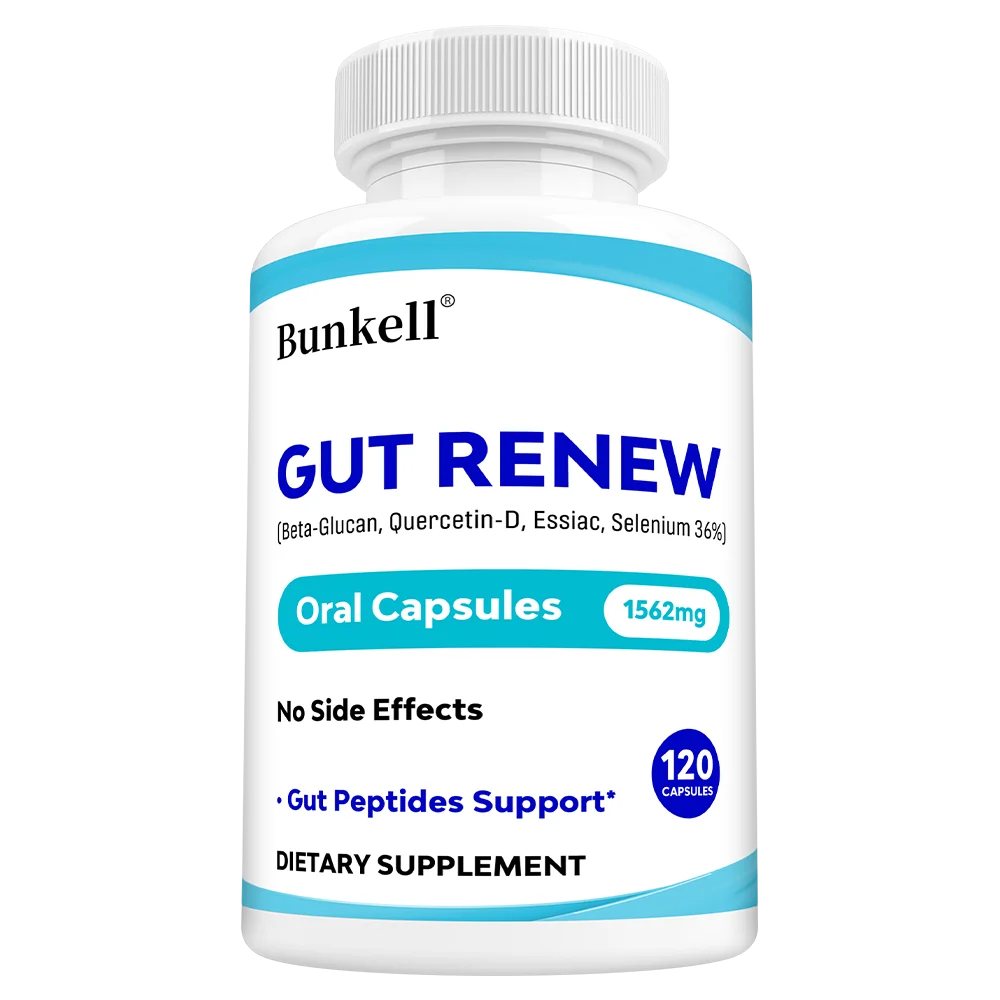 Gut Health Capsules Supplements - Immune System & Digestive Health, Help Maintain Beneficial Bacteria in The Intestines