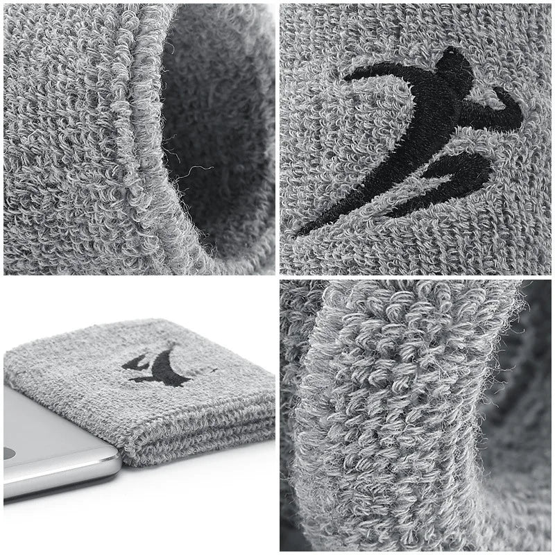 Sports wristbands for men and women, running, basketball, fitness, tennis, badminton, towels, breathable, sweat absorbing, high