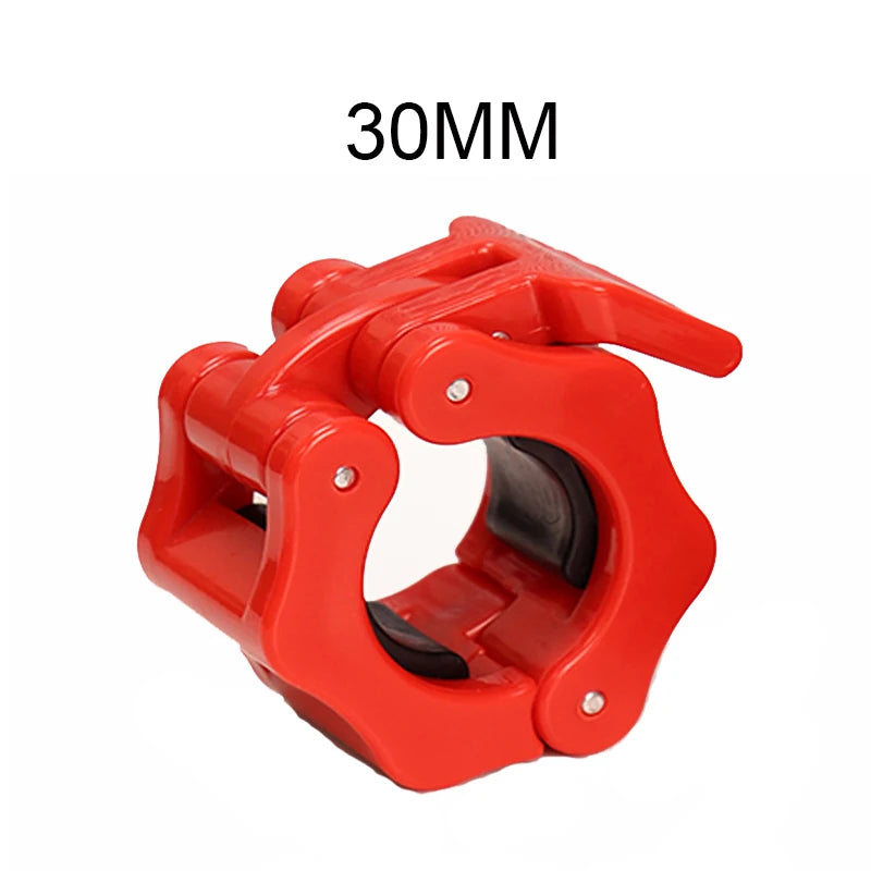 2PCS 25/28/30mm Quick Release Barbell Clamps Spin lock Barbell Collars Weight Bar Clips for Weightlifting and Strength Training