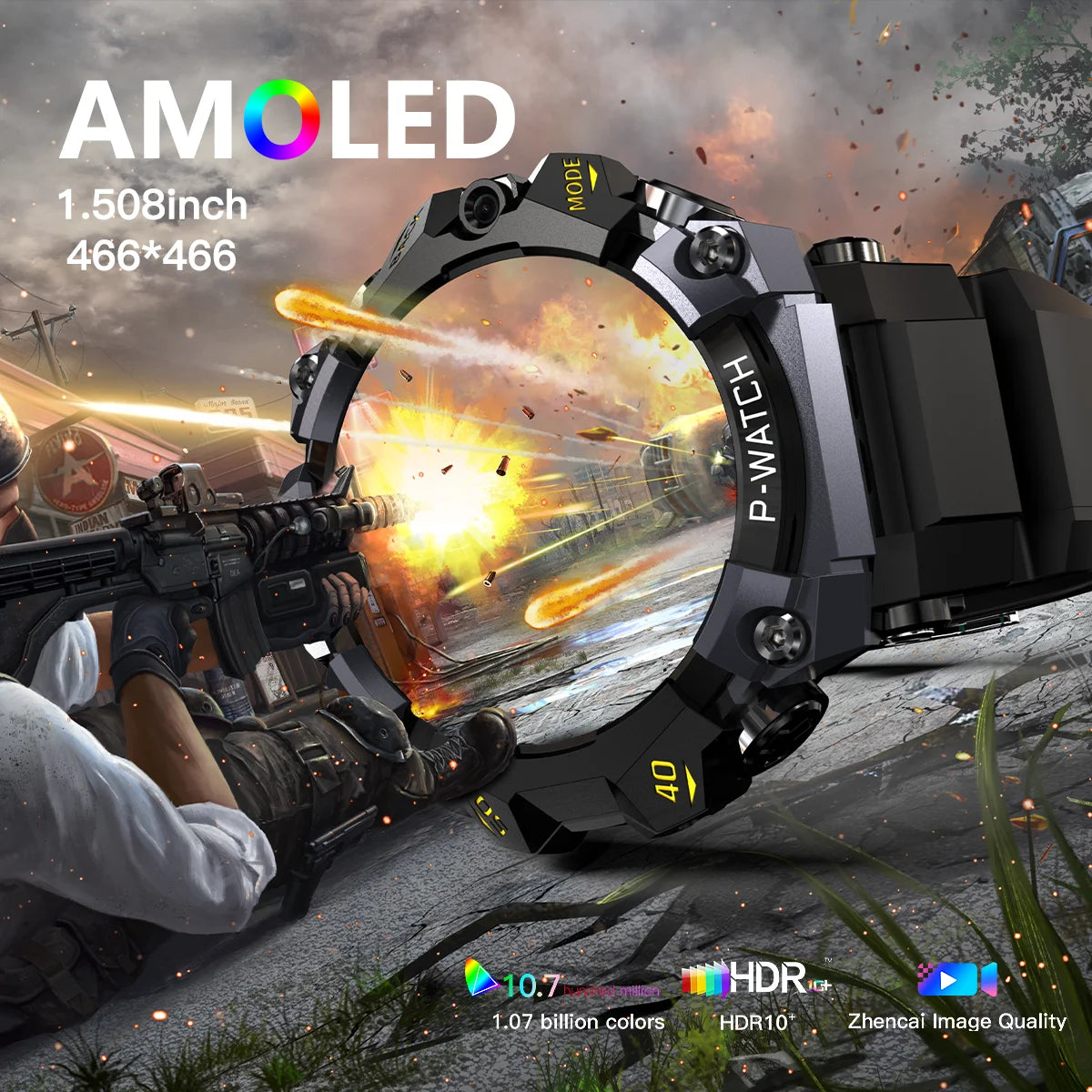 Q668 Smart Watch Android 4G LTE Smartwatch Men IP68 waterproof 800W Dual Camera Amoled GPS WIFI Multi sport mode Download Apps