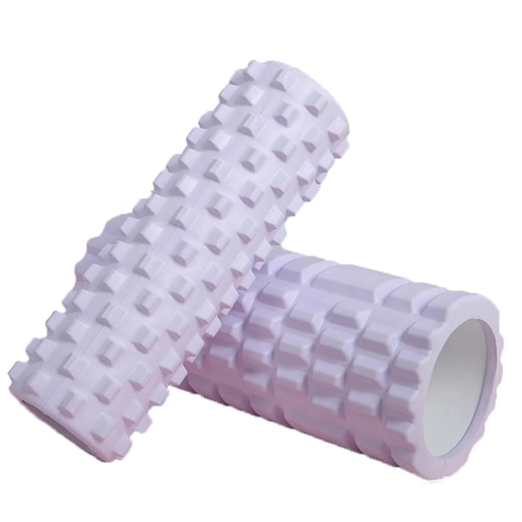 33cm Yoga Column Foam Axis Massage roller Muscle Back Muscle  MassageThe grid Back training set shipping