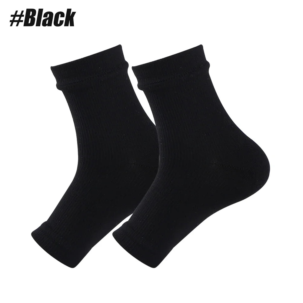 1Pair Neuropathy Socks for Women and Men,Soothe Compression Socks for Neuropathy Pain,Ankle Brace Plantar Fasciitis Socks