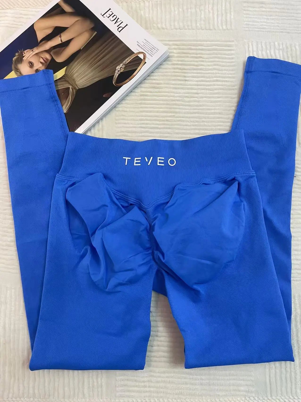 Seamless Yoga Pants Impact Leggings Women High Stretch Low Ribbed Band Scrunch Gym Leggings Fitness Sweat Wicking Workout