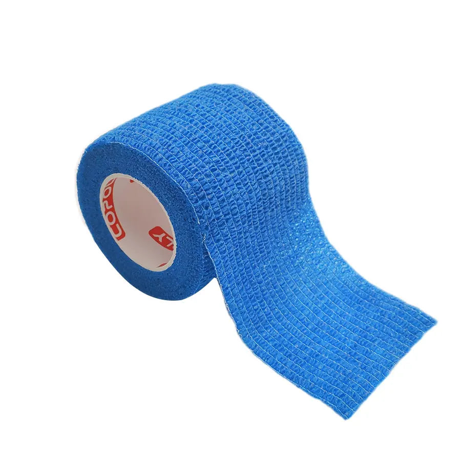 1Roll 2.5/5/10cm Self Adhesive Elastic Bandage Sports Tattoo Kit Cohesive Tape Wrap Elastoplast for Injury Finger Wrist Ankle