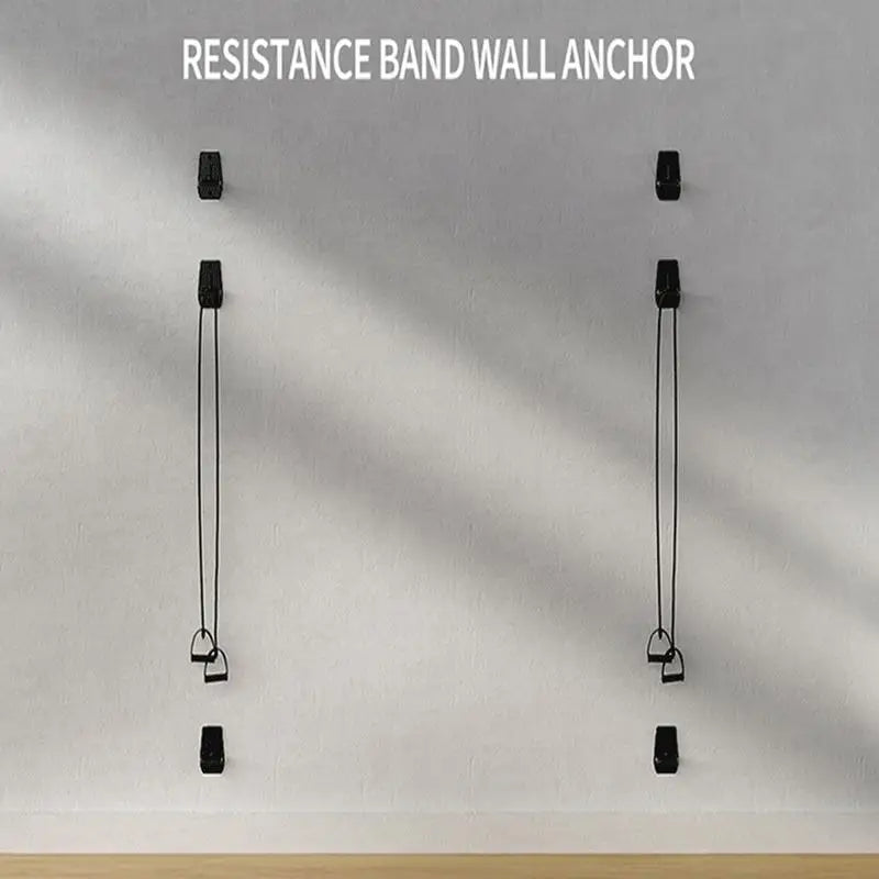 3pcs Multi-Purpose Home Gym Hook For Exercise Space Saving Resistance Band Metal Wall Hook Equipment Home Fitness Attachment