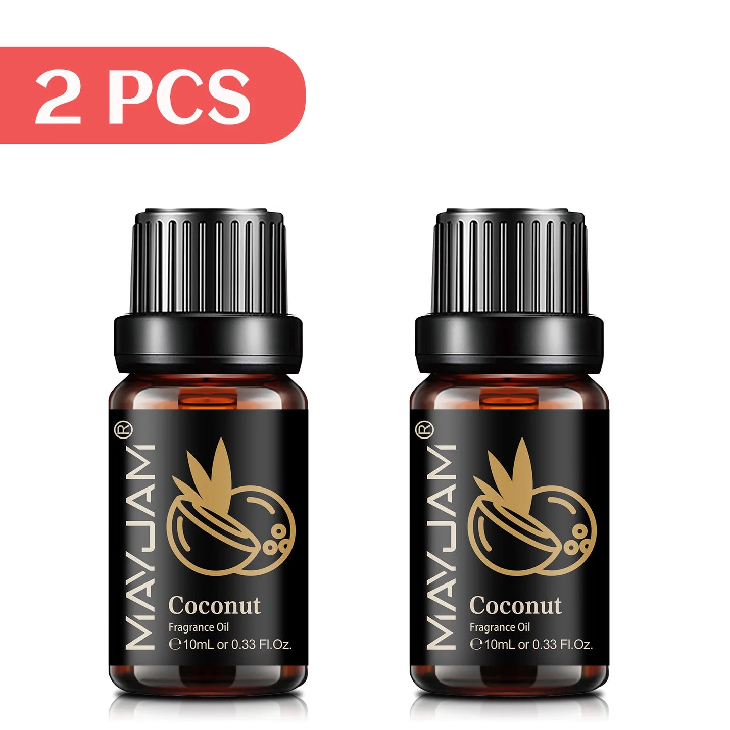 MAYJAM 10ML Fruit Fragrance Oil Strawberry Watermelon Mango Coconut Cherry For Humidifier Candle Soap Making Air Freshener