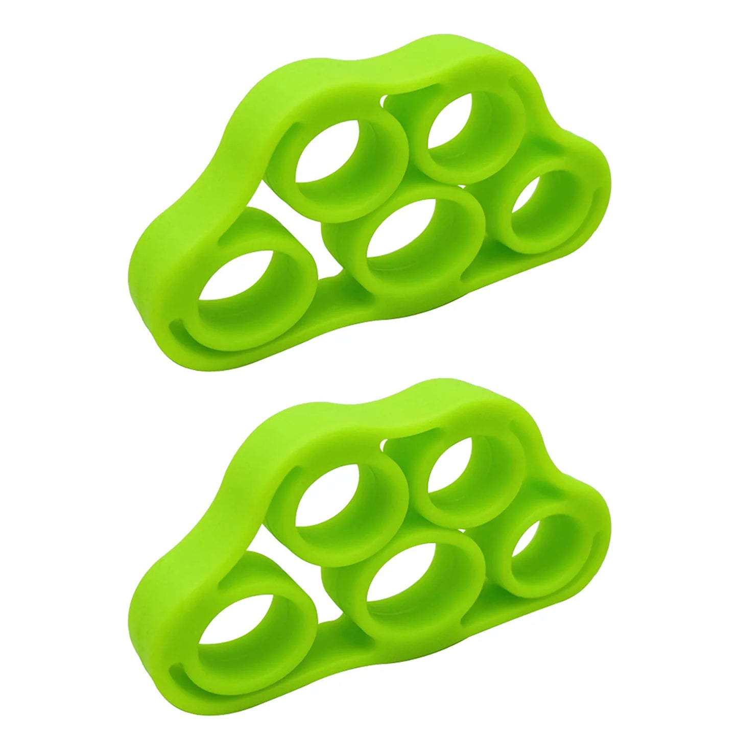 3-1PCS Silicone Finger Gripper Strengthener Trainer Elastic Hand Grip Strengthener Guitar Finger Exerciser Patient Hand Trainer