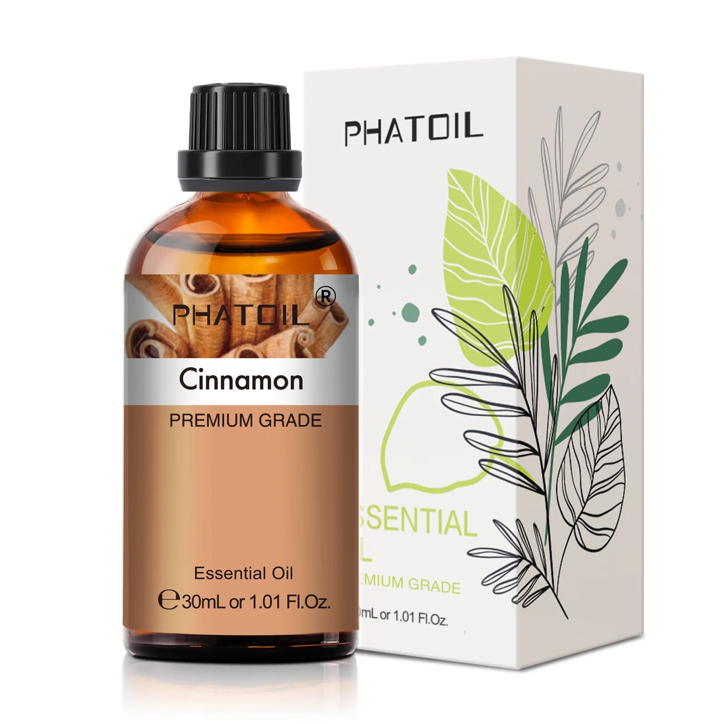 PHATOIL 30ml Aromatherapy Essential Oil Lavender Eucalyptus Vanilla Sweet Orange Aroma Oils For Diffuser Candle Making DIY Soap