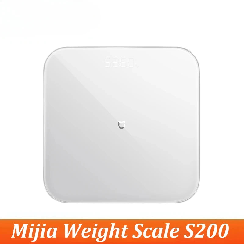 Xiaomi Mijia Fat Scale 2 Smart Home Body Composition with Mi Fit App Mi Weight Scale S200 Bluetooth 5.0 Monitor LED Display