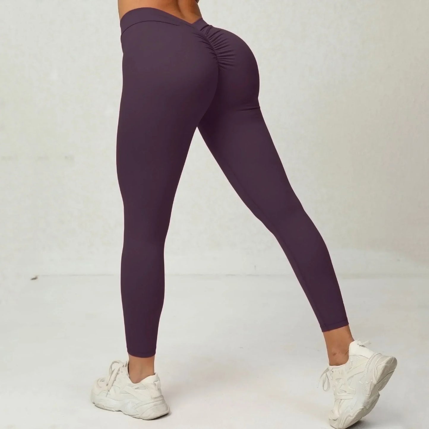 Sexy Scrunch Leggings Push Up Tights Woman Back V-Waist Gym Leggings Sport Women Fitness Legging Butt Lift Yoga Pants