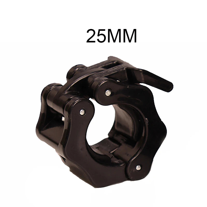 2PCS 25/28/30mm Quick Release Barbell Clamps Spin lock Barbell Collars Weight Bar Clips for Weightlifting and Strength Training