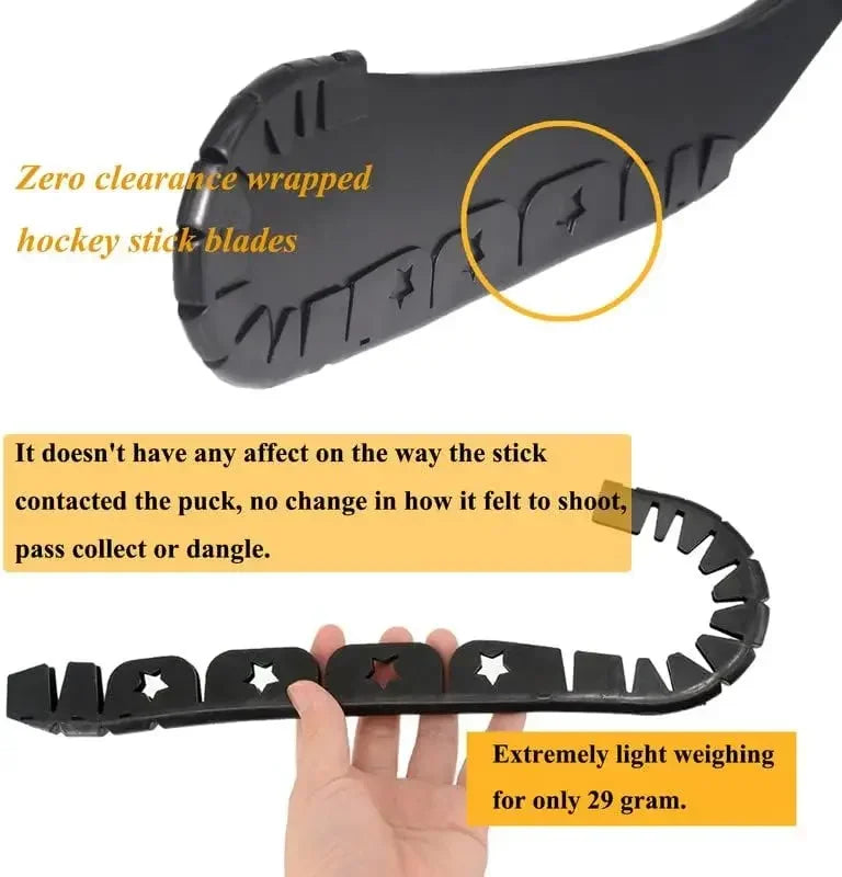 1pc Hockey Stick Blade Protector Ice Hockey Accessories PP/ECO Material Hockey Sticks Training Practice Sports Equipment