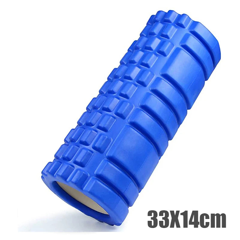 33cm Yoga Column Foam Axis Massage roller Muscle Back Muscle  MassageThe grid Back training set shipping