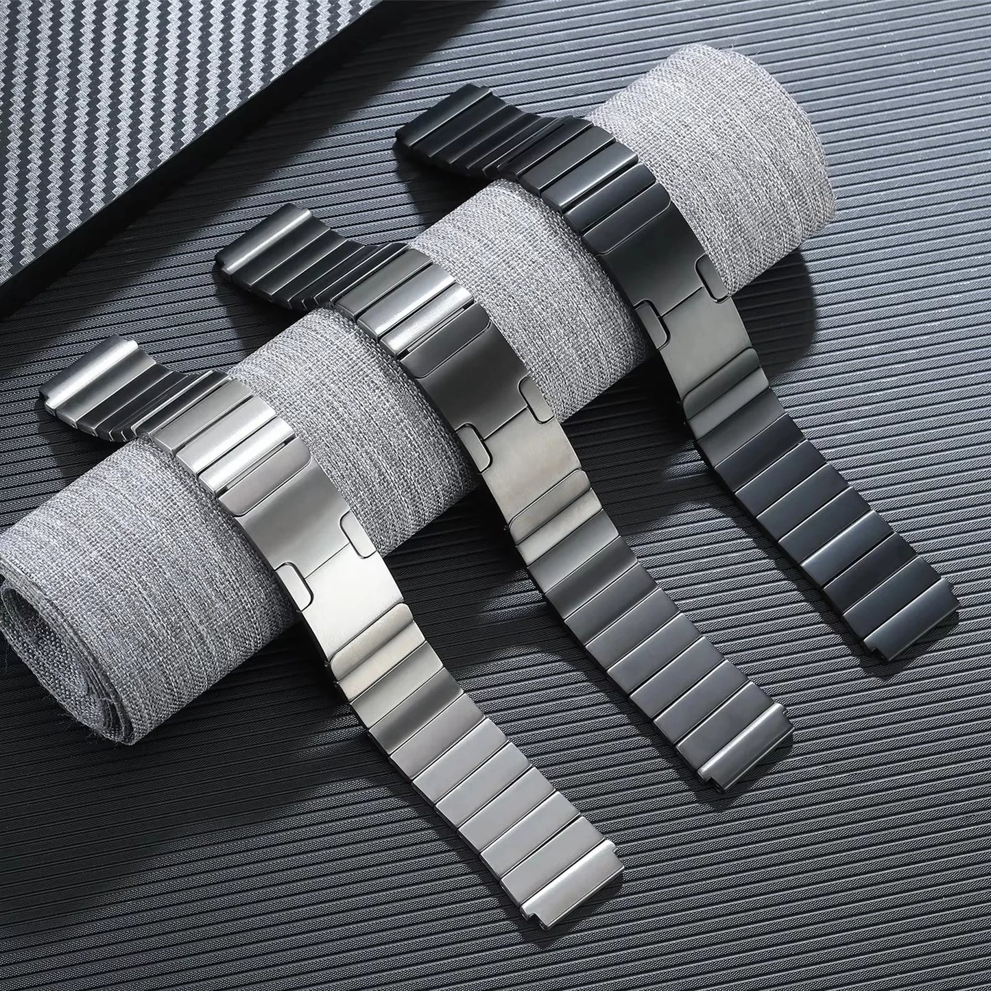 22mm Luxury Stainless Steel Strap For Huawei Watch GT 5 Pro GT5 GT4 GT3 GT2 Pro/GT2 46mm Metal Bracelet for Huawei Watch 3/4 Pro