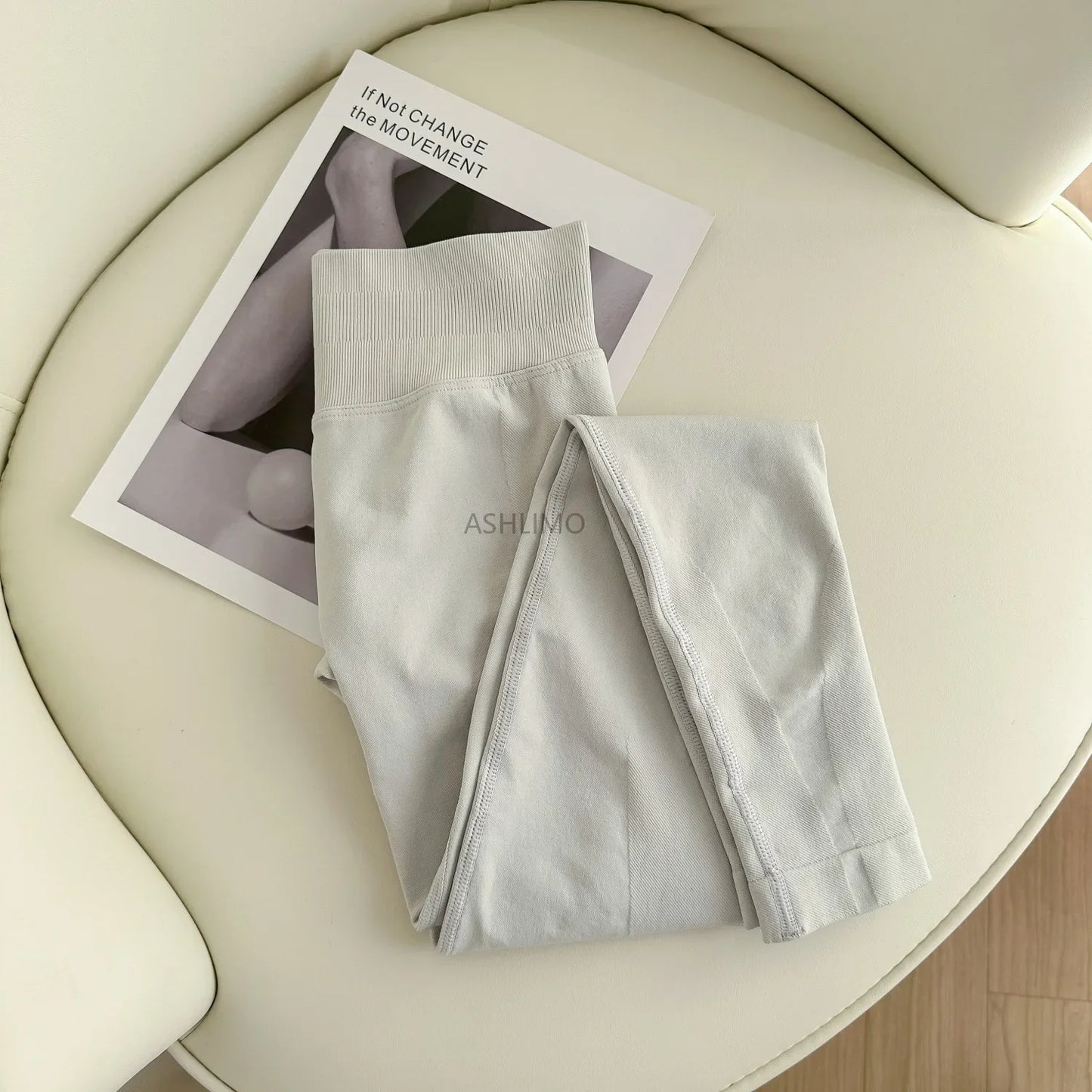 Impact Leggings With Logo Gym Seamless Leggings Women Low Waist Scrunch Bum Leggings Workout Clothes Sports Tights Yoga Pants