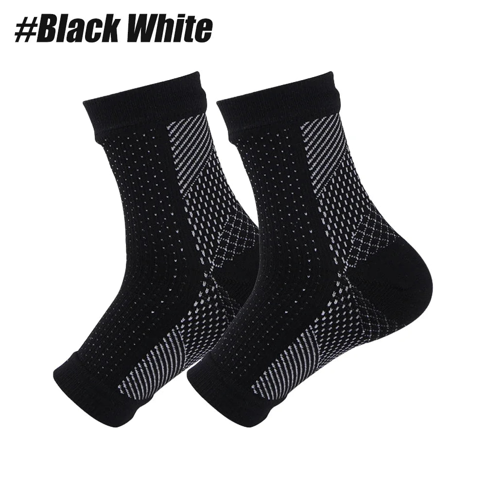 1Pair Neuropathy Socks for Women and Men,Soothe Compression Socks for Neuropathy Pain,Ankle Brace Plantar Fasciitis Socks