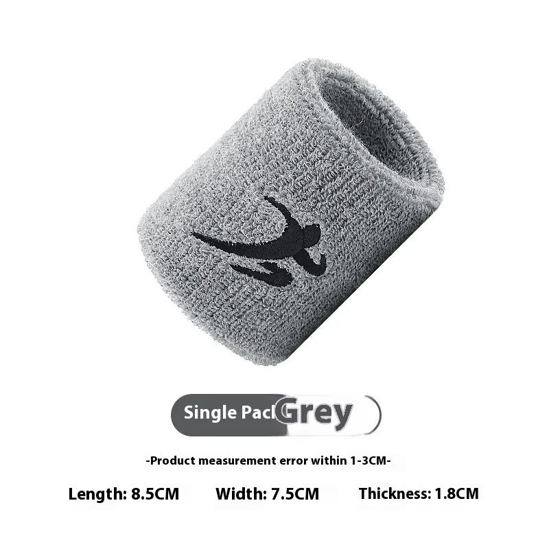 Sports wristbands for men and women, running, basketball, fitness, tennis, badminton, towels, breathable, sweat absorbing, high