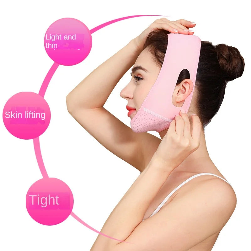 1PC Face Slimming Strap Reduce Double Chin Lift V Face Stickers Anti Bandage For Face Strap Belt Mask lift Oval Mask Face
