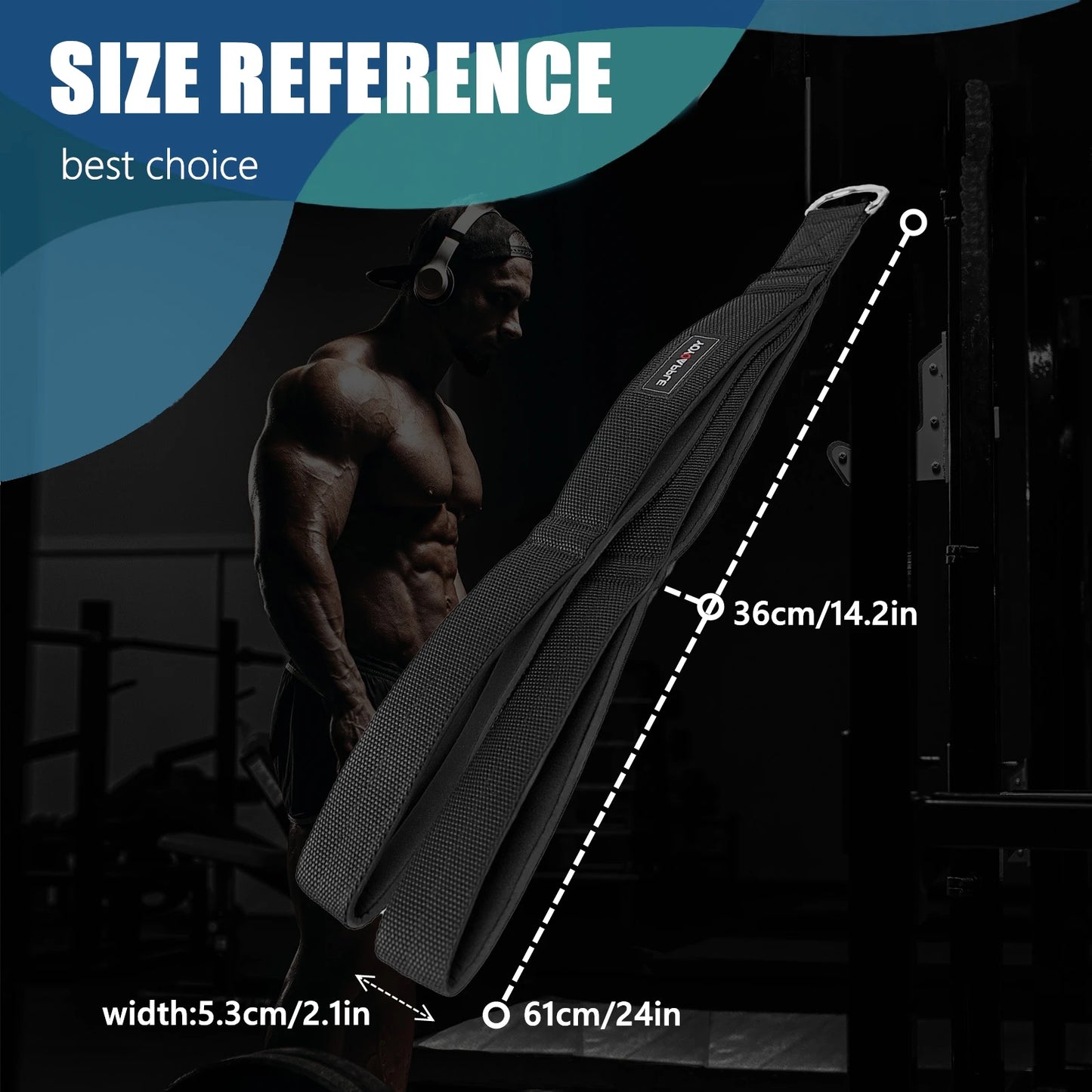 Tricep Training Rope, Cable Attachment Handles, Pull Down Rope For Gym Workout (1pc)