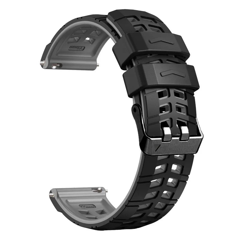22mm Strap For HUAWEI WATCH 4 Pro Silicone Band For HUAWEI WATCH GT5 4 3 GT5 GT3 Pro 46mm Wristband Replacement Band Accessories