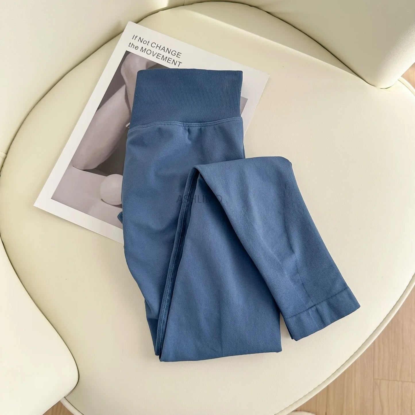 Impact Leggings With Logo Gym Seamless Leggings Women Low Waist Scrunch Bum Leggings Workout Clothes Sports Tights Yoga Pants