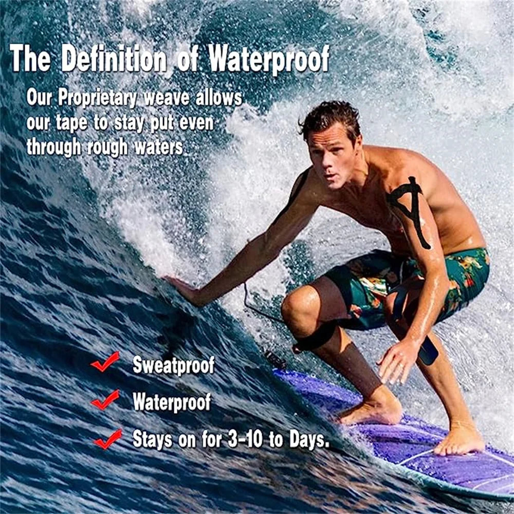 4pcs Boxing Adhesive Sport Tape Cotton White Tape First Aid Injury Wrap 3.8cm Elastic Adhesive Bandage Athletic Tape for Ankles