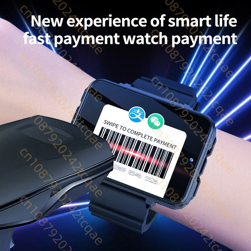 BIg Screen VP999 Smart Watch Android OS  Phone 1500 mAh Video Call 4G WiFi GPS APP Download Dual Camera Deepseek Smartwatch