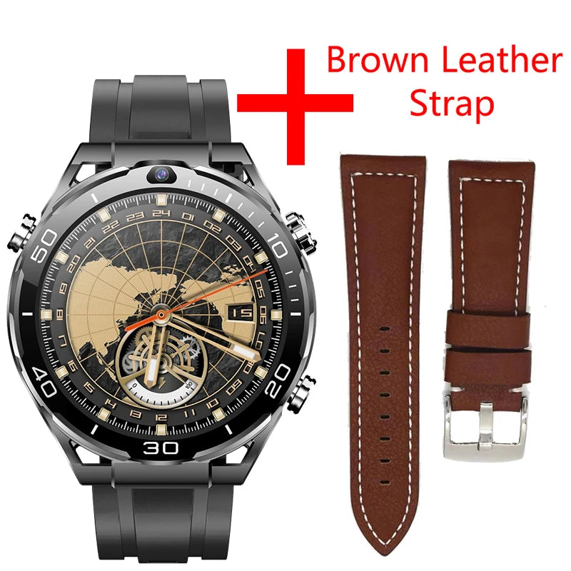 NEW JingTider JT7 MTK6762 Octa Core 4G LTE Smart Watch Men 1.508" Real AMOLED Screen Android 10 Smartwatch Dual Camera WIFI GPS