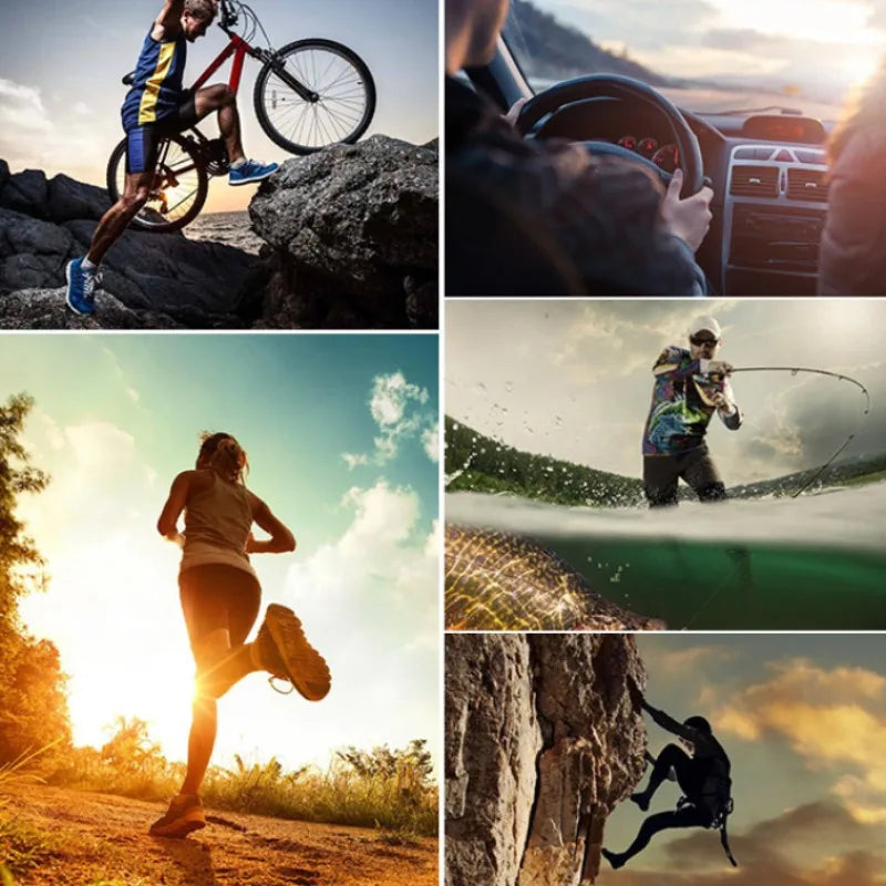 New Ice Silk Sleeve Sunscreen Cuff UV Sun Protection Arm Sleeves  Anti-Slip Men Women Long Gloves Outdoor Cool Sport Cycling