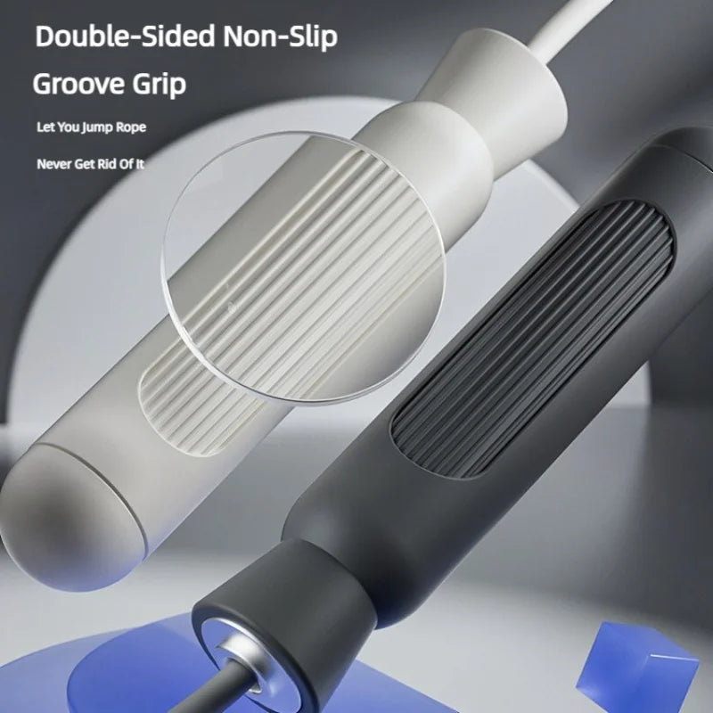 Adjustable Jump Rope For Speed Skipping Exercise Weight-Loss Fitness Women Men And Kids Ropea Length Steel Ropes With Bearings