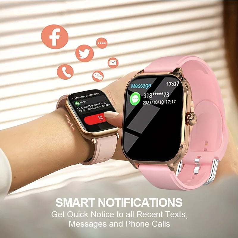 KESHUYOU 2025 New Smart Watch H9 Pro Max 2.01 inch HD Display Receive Calls Multi Sport Mode Smartwatch for Men Women Gift