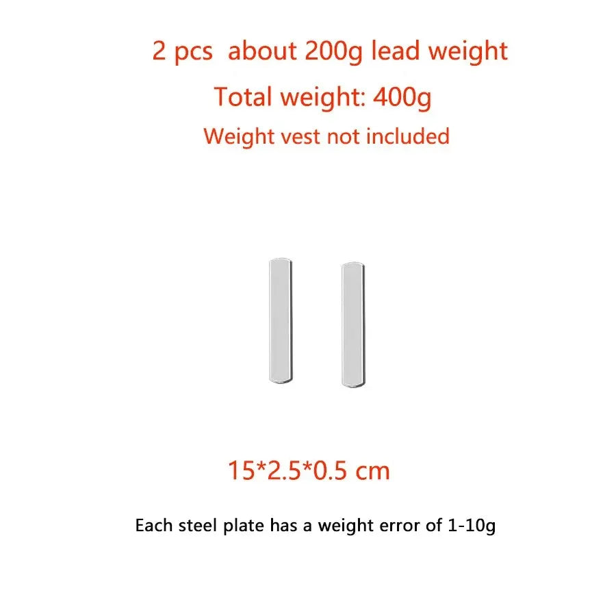 20kg Adjustable Weight Training Suit Empty Bag Fitness Running Vest, Hand And Foot Strength Training Physical Training Clothing