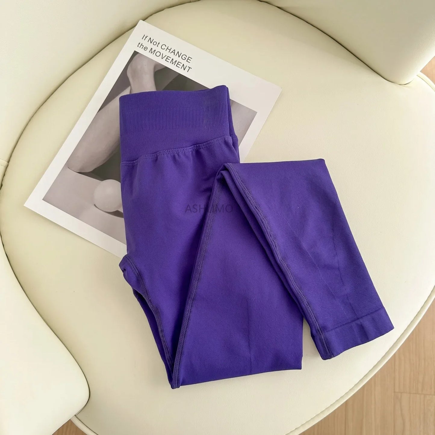 Impact Leggings With Logo Gym Seamless Leggings Women Low Waist Scrunch Bum Leggings Workout Clothes Sports Tights Yoga Pants