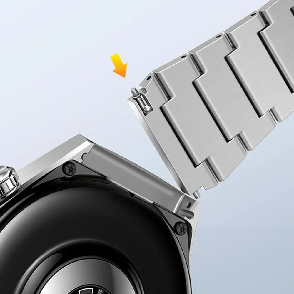 No Gaps Luxury Titanium Strap for Huawei Watch GT 5 Pro Metal Bracelet for Huawei Watch GT5 Pro Specialized Men's Style Strap