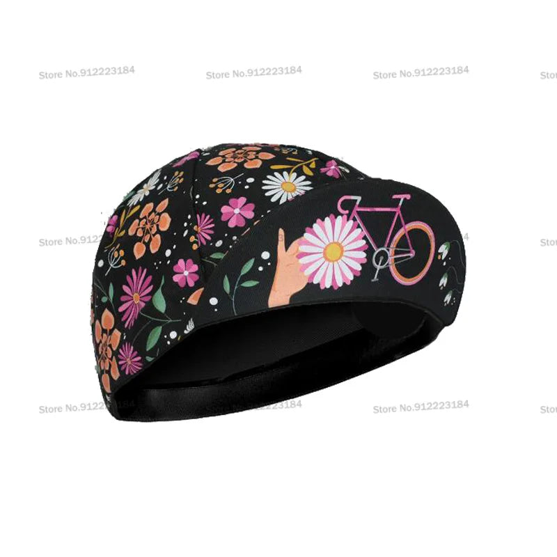 Cycling Hat Funny Road Bicycle Cap Summer Breathable Colorful Bike Headwear Men and Women Gorra Ciclismo