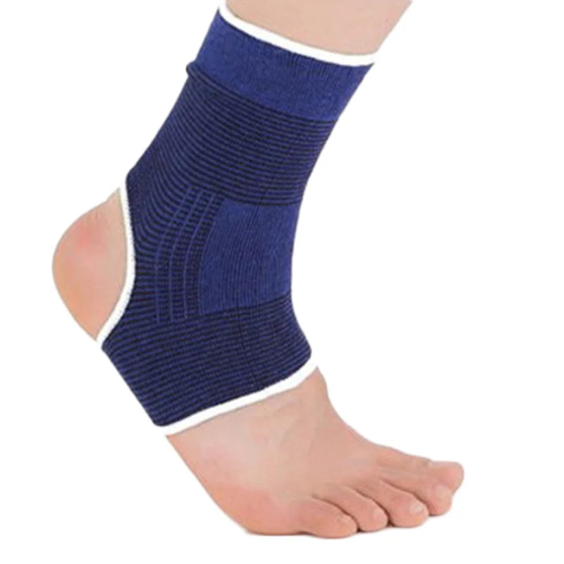 Adjustable Ankle Support Compression Ankle Brace Protector for Running Soccer Basketball Nylon Knitted Gym Bandage Ankle Strap