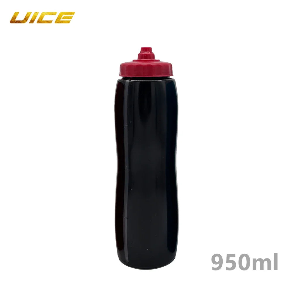 Ice Hockey Water Bottle BPA Free Hockey Sports Bottle 750/950/1000ML Hockey Equipment Football Lacrosse Bottles Sports Gear