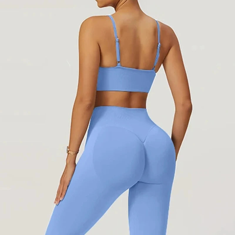 Butt Lifting Leggings Gym Yoga Pants Push Up Seamless Sports Tights Woman Fitness Booty Leggins Workout Running Scrunch Pants