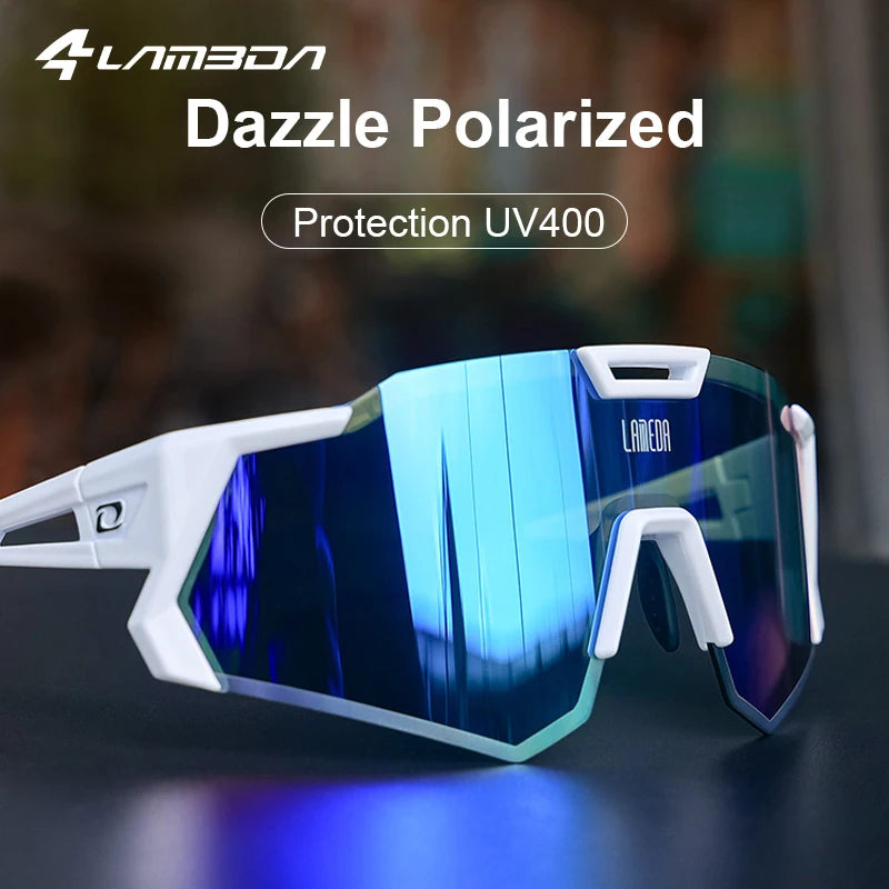 LAMEDA Polarized Cycling Sunglasses UV400 Protection Professional Sports  Running Glasse MTB Road Biking Driving Glasses for Men