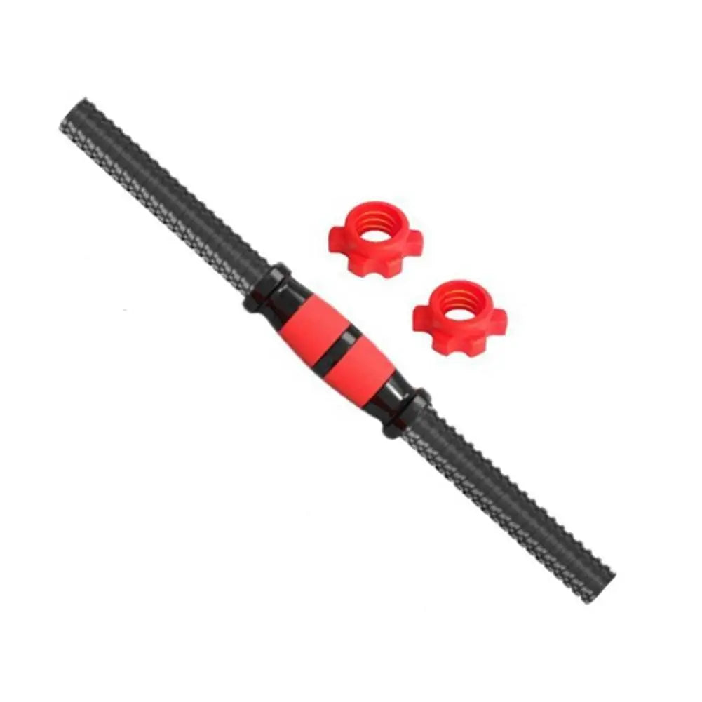 Gym Fitness Solid Steel Dumbbell Rod Bar F Body Building Barbell Training Strength Body Weight Lift Workout Workout Buildin K1l7