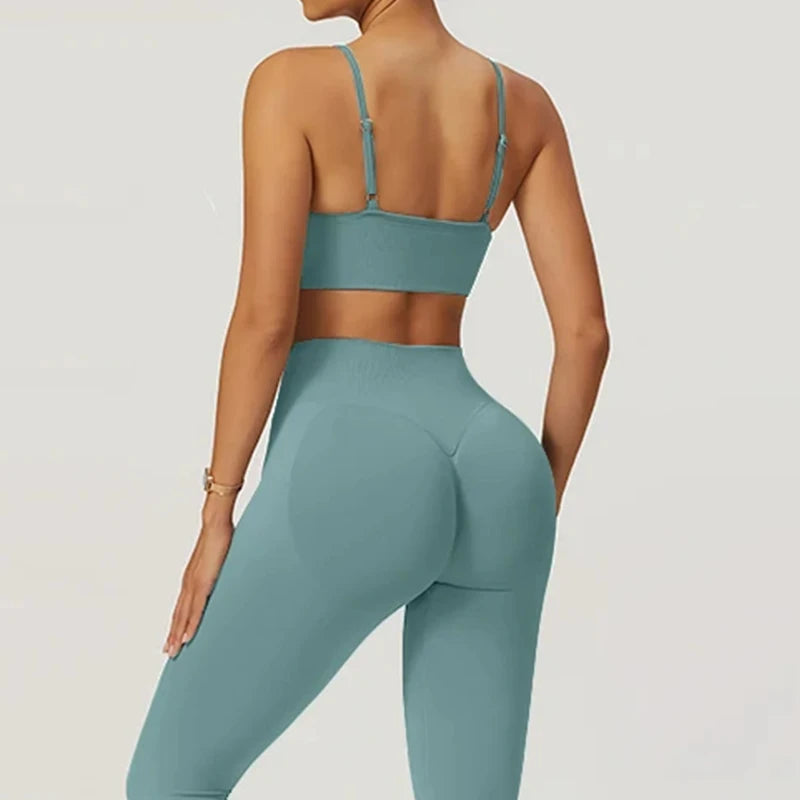 Butt Lifting Leggings Gym Yoga Pants Push Up Seamless Sports Tights Woman Fitness Booty Leggins Workout Running Scrunch Pants