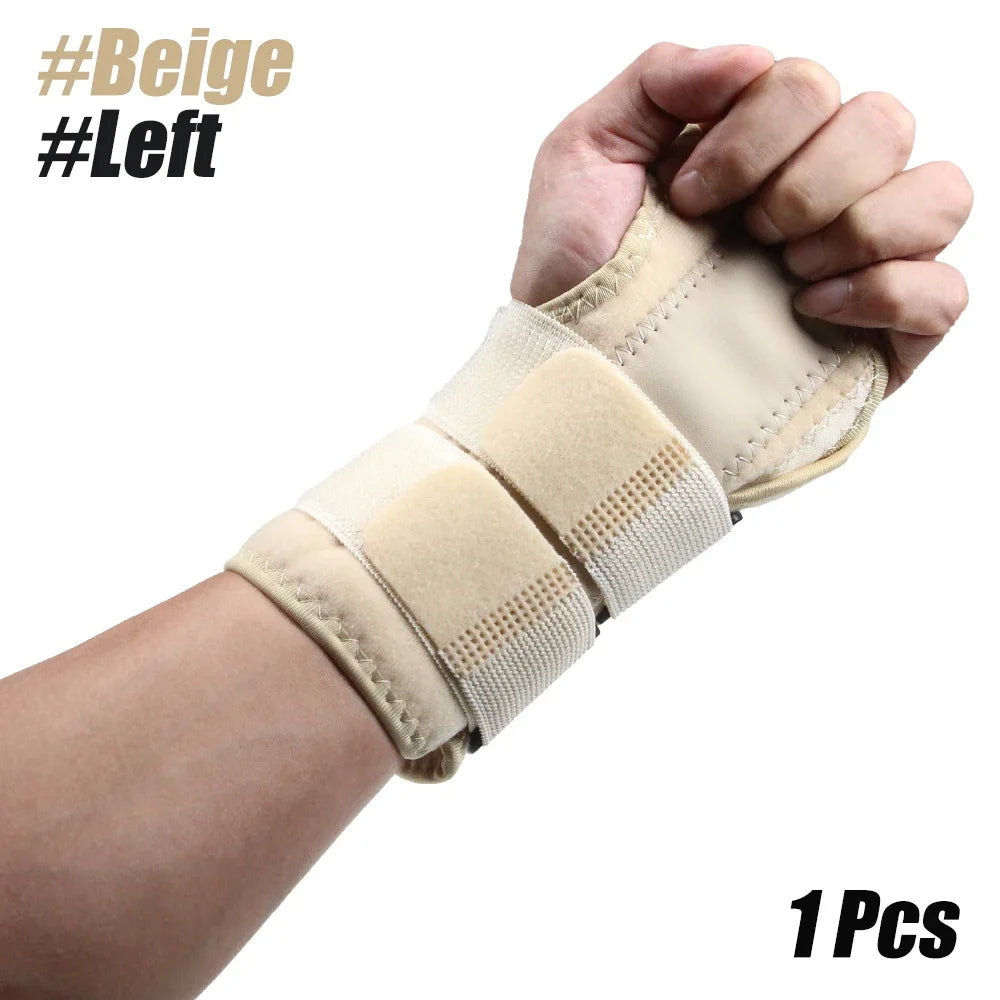 1Pc Professional Wrist Support Splint Arthritis Band Belt Carpal Tunnel Wrist Brace Sprain Prevention Wrist Protector for Fitnes