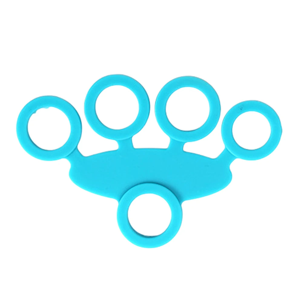 3-1PCS Silicone Finger Gripper Strengthener Trainer Elastic Hand Grip Strengthener Guitar Finger Exerciser Patient Hand Trainer