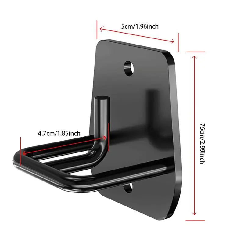 3pcs Multi-Purpose Home Gym Hook For Exercise Space Saving Resistance Band Metal Wall Hook Equipment Home Fitness Attachment